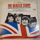 The Beatles Story. VG+ Vinyl 2LP. 1978 Orange Label. Musical Biography. VG+Cover