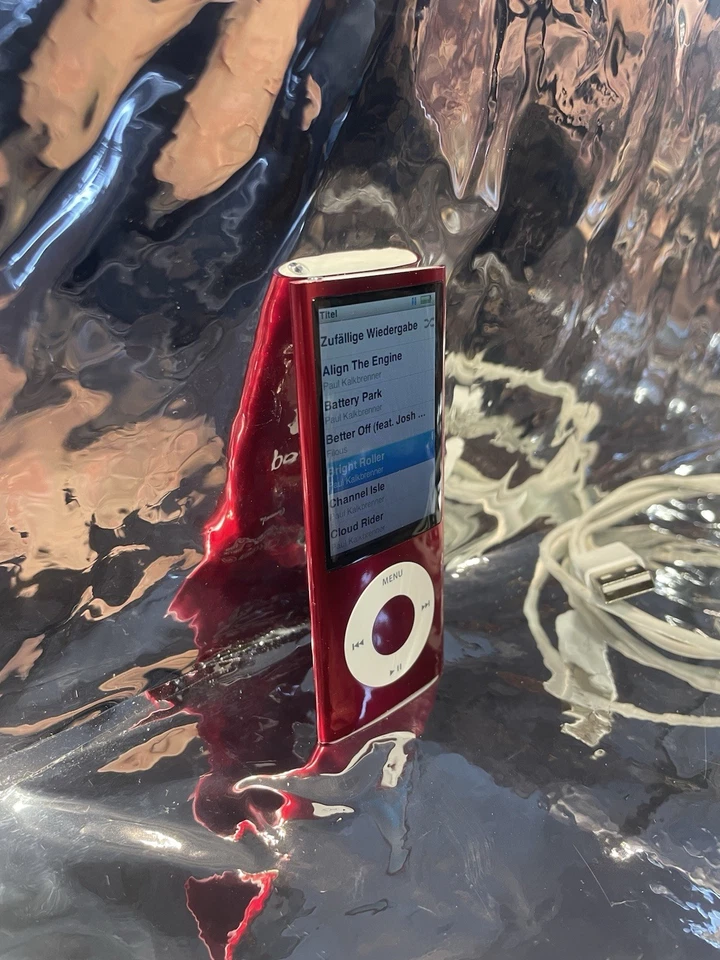 iPod nano 5G 8GB PRODUCT RED – top Zustand – voll funktionsfähig, - Bild 3 von 4