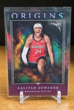 2024 Panini WNBA Origins Basketball Aaliyah Edwards Purple /25 RC ROOKIE MYSTICS