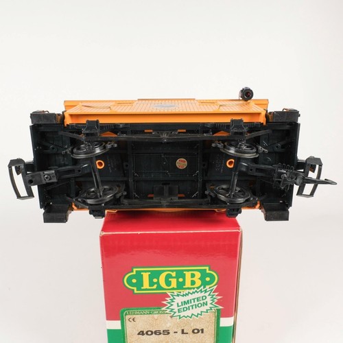 LGB Lehmann G Scale Lake George & Boulder 2-Axle Caboose 4065 - L 01 - Picture 3 of 6
