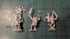 Plaguebearer Command Nurgle Chaos Daemons Warhammer Fantasy Citadel Metal OOP