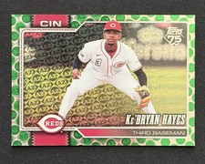 Topps Series One 2026 Kebryan Hayes Spring Training Green Parallel /99