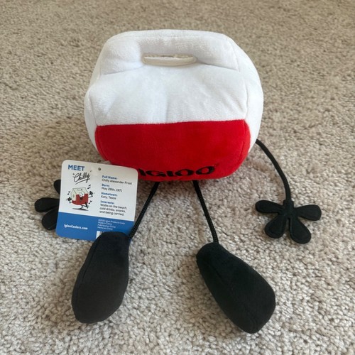 Igloo Playmate Pal Cooler Plush New W Tag Chilly Alexander Frost Stuffed Animal - Picture 7 of 11
