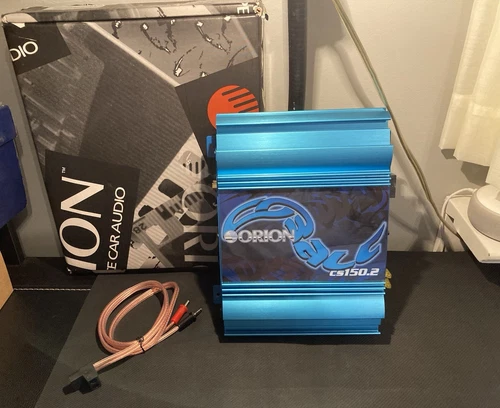 🔊 Orion Cobalt 150Wx2 Channel CS150.2 Old School Car Audio 90’s Amplifier NOS