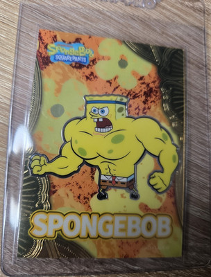 SpongeBob Schwammkopf SpongeBob #349/999 Serialized Rare Card Nickelodeon 2024