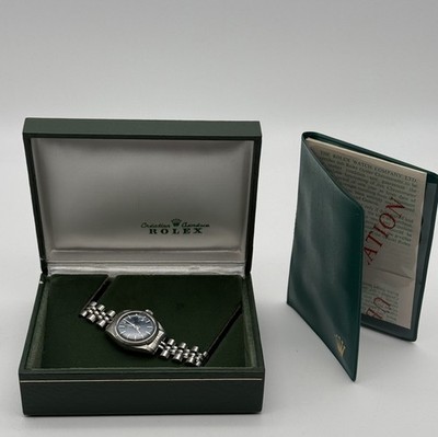 Rolex Lady Date 26 Oyster Stahl Automatik Damenuhr Ref. 6917 / 6919 Rolex Box