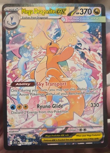 Pokémon TCG: Mega Dragonite ex 290/217 SIR -Ascended Heroes