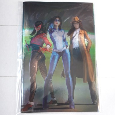 LAZARUS PLANET: OMEGA #1 (DC 2023) DA SILVA FOIL VARIANT - BAGGED & BOARDED