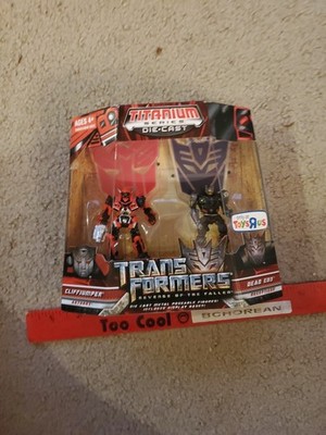 TRANSFORMERS TITANIUM Rotf Revenge Of The Fallen Cliffjumper Dead End New