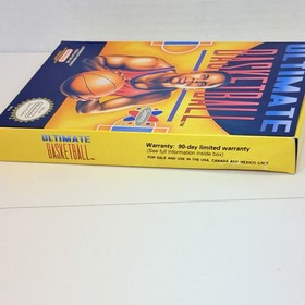 Ultimate Basketball: CIB- Original NES- Tested Works! Great Condition!