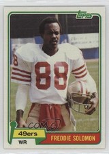 1981 Topps Freddie Solomon #148 k0y