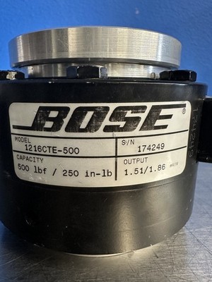 BOSE 1216CTE-500 Axial & Torsion Load Cell / Torque Transducer 500 lbf / 250 in