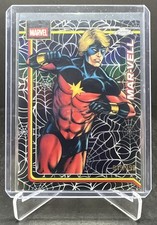 2026 Topps Chrome Marvel Comics Mar-Vell Spider-Web Refractor 049/399 #135