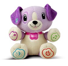LeapFrog My Pal Violet Plush Interactive Learning Toy Frustration-Free Packaging