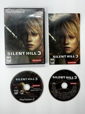 Silent Hill 3 (PS2, 2003) CIB w/ Manual & Soundtrack CD MINT Complete