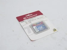 238083 New In Box; Transcend TS128MCF80 Compact Flash Card; 128MB