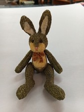 Vintage Russ Berrie Fully Jointed Resin Bunny