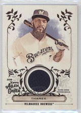 2018 Topps Allen & Ginter Full-Size Relics A Eric Thames #FSRA-ET 3q5