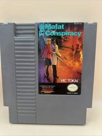 The Mafat Conspiracy Nintendo NES Authentic Tested And Working Cartridge Only