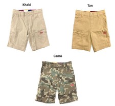 Levi's Boy's Youth Durable Twill Pockets Adjustable Waist Cargo Short