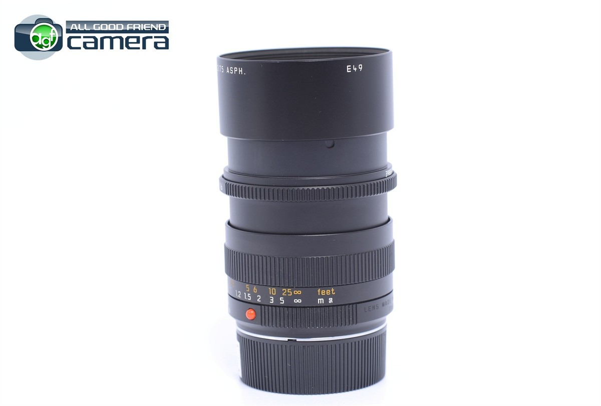 レンズ(単焦点) LEICA APO-SUMMICRON-M 75mm F2 ASPH. 6bit Leica APO-Summicron-M 75mm F/2 ASPH. Lens Non-6Bit 11637 *EX+* | eBay