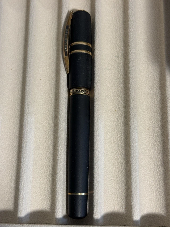 Visconti Homo Sapiens Bronze Age – 18K Gold 1.1 Stub Nib Fountain Pen - Image 2 of 4