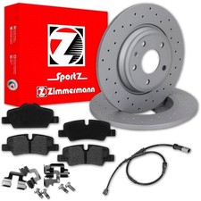 Zimmermann SPORT BREMSSCHEIBEN 259mm+ BEL&Auml;GE HINTEN passend f&uuml;r MINI F55 F56 F57