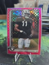 2025 Topps Chrome - Hot Pink X-Fractor #184 Jeremy Chinn