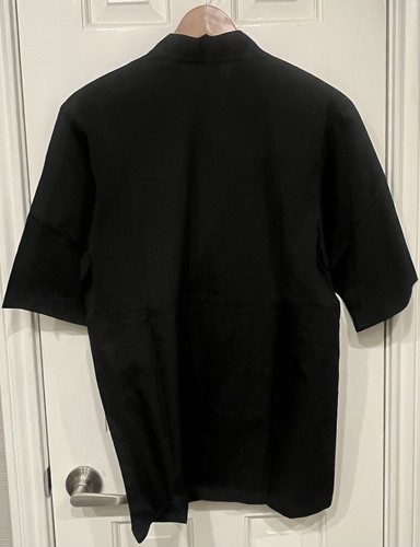 Chef Works JLCV-BLK Montreal Cool Vent Basic Chef Coat, Black, Small - NWT - Picture 7 of 10