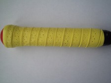 Tennis, Squash, badminton racket and bicycle handle over grip Yellow 