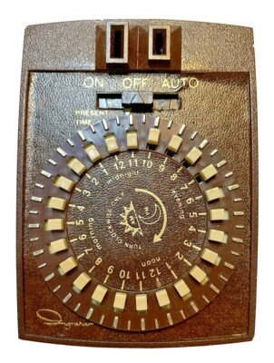 Vintage Toastmaster Ingraham Multiple Program Timer Model 12-047 E