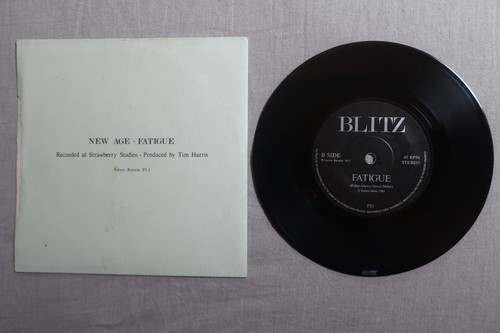 BLITZ New Age FUTURE RECORDS 7-inch FS 1! - Picture 9 of 20
