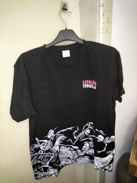 T-Shirt Maniche Corte Uomo Pubblicitaria Espolon Tequila Taglia M Nuova T-Shirt Maniche Corte Uomo Pubblicitaria Espolon Tequila Taglia M Nuova