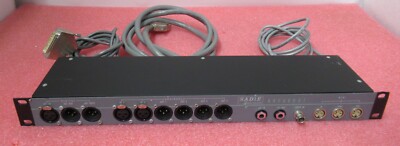 Sadie Disk Editor Breakout Box Version 3 1HE Rackmount X-ACT Studio AV Broadcast