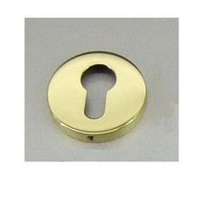 SMEDBO PZ- Rosetten- Set Massiv- Messing/Gold m. Metall Halter Knauf a. lieferb.