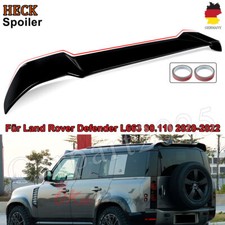 Dachspoiler Heckspoiler Schwarz Glanz für Land Rover Defender L663 90 110 2019-