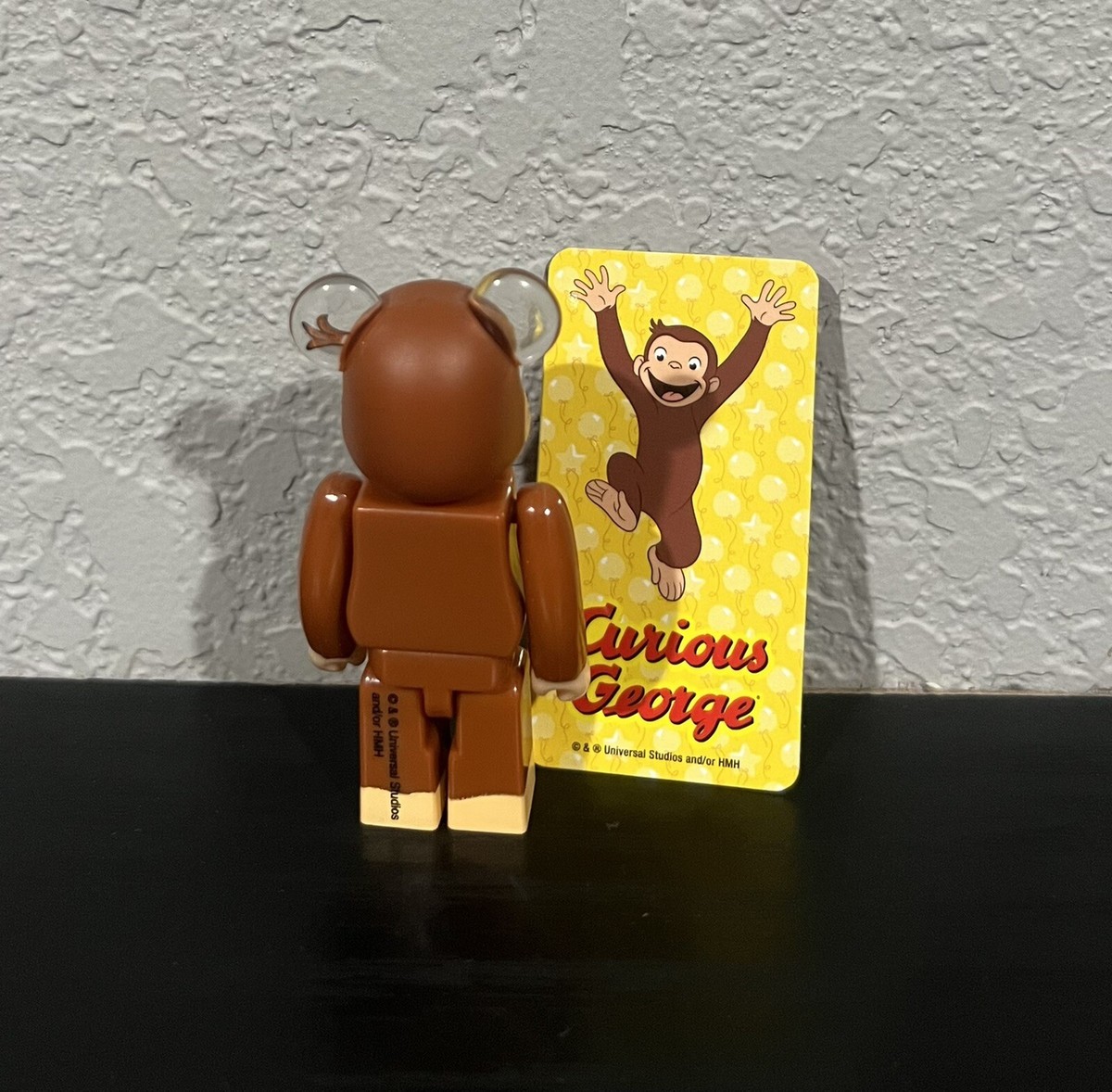 BE@RBRICK Curious e 100％ & 400％ b Bearbrick Curious George Classic Ver. 100% & 400% Set - US