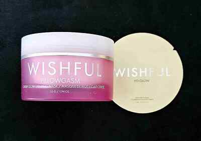 NEW HUDA BEAUTY Wishful Pillowgasm Cherry Glow Sleeping Mask 1.94 oz Vegan