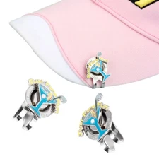 Alloy Magnetic Hat Clip with Golf Ball Markers Golf Club Accessory Golfer Gift