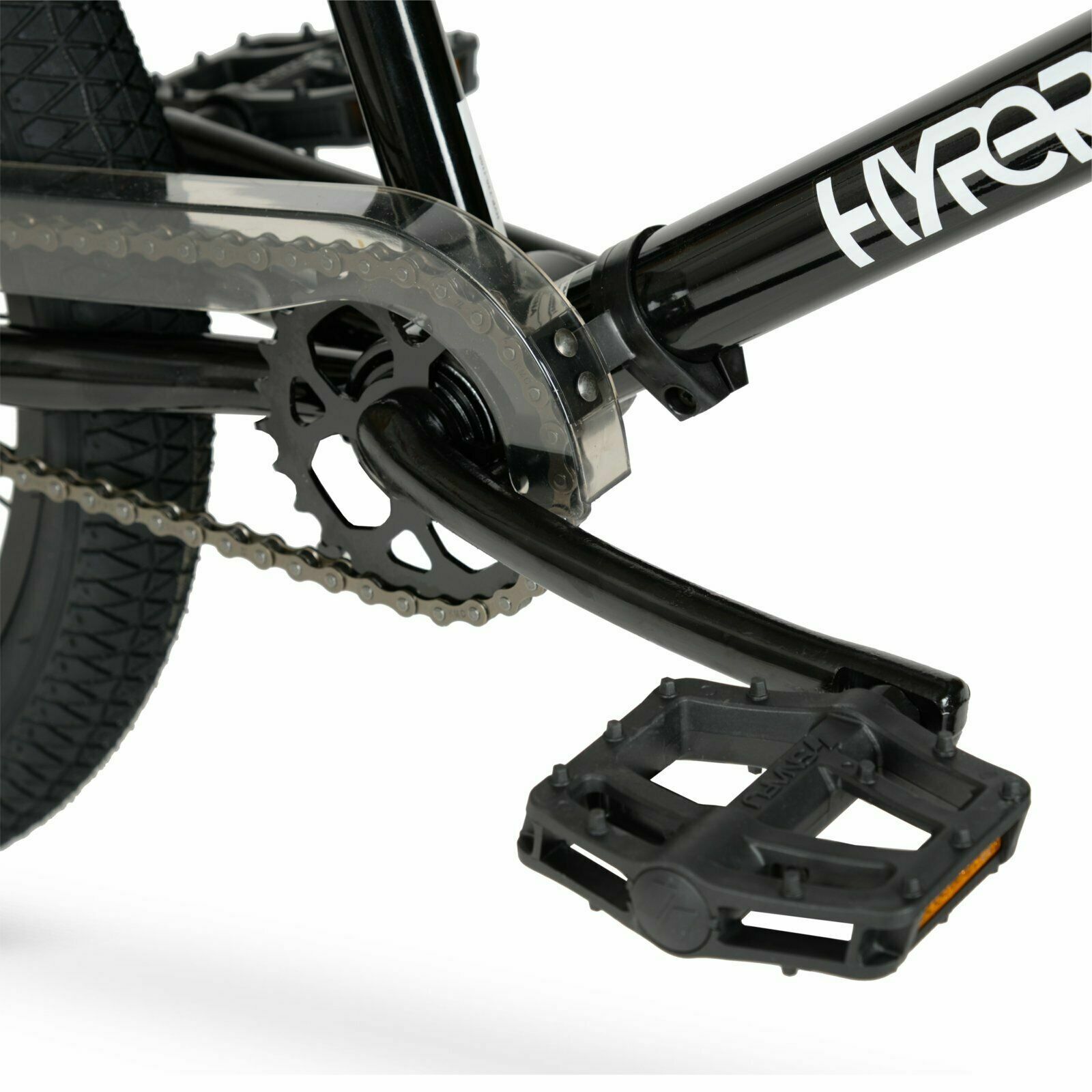 20 inch Hyper Spinner Gloss Black BMX Bike