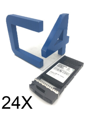 24x NETAPP X371A 960GB 12GBPS SAS SSD MZILT960HAHQ-00AG3 MZ-ILT960A 108-00546+A0