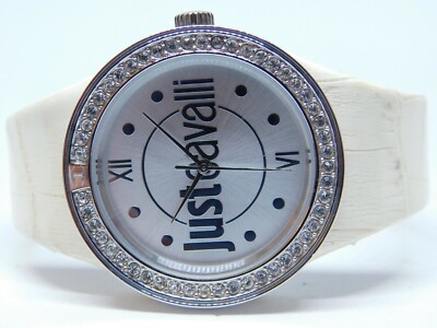 Just Cavalli 84051-7251201502 All Stainless Steel Women's Watch New Battery