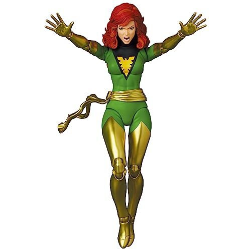 Medicom Toy Mafex No.218 X-MEN Phoenix Comic Ver. 150mm non-scale Figure NEW - Picture 6 of 8