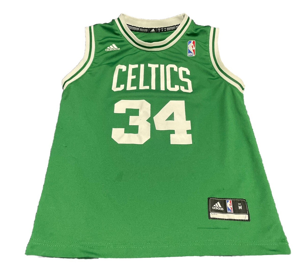 Paul Pierce #34 Boston Celtics Adidas Jersey Youth Sz M