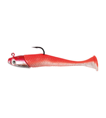 ARTIFICIAL SPINNING SHAD ATTACK SLOW SIZE 6mm 45 COLOR 15 ORANGE GLOW