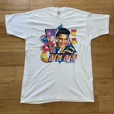 Vintage 1992 Elvis Presley T-Shirt Single Stitch USA Made Mens Sz XL 90s RARE