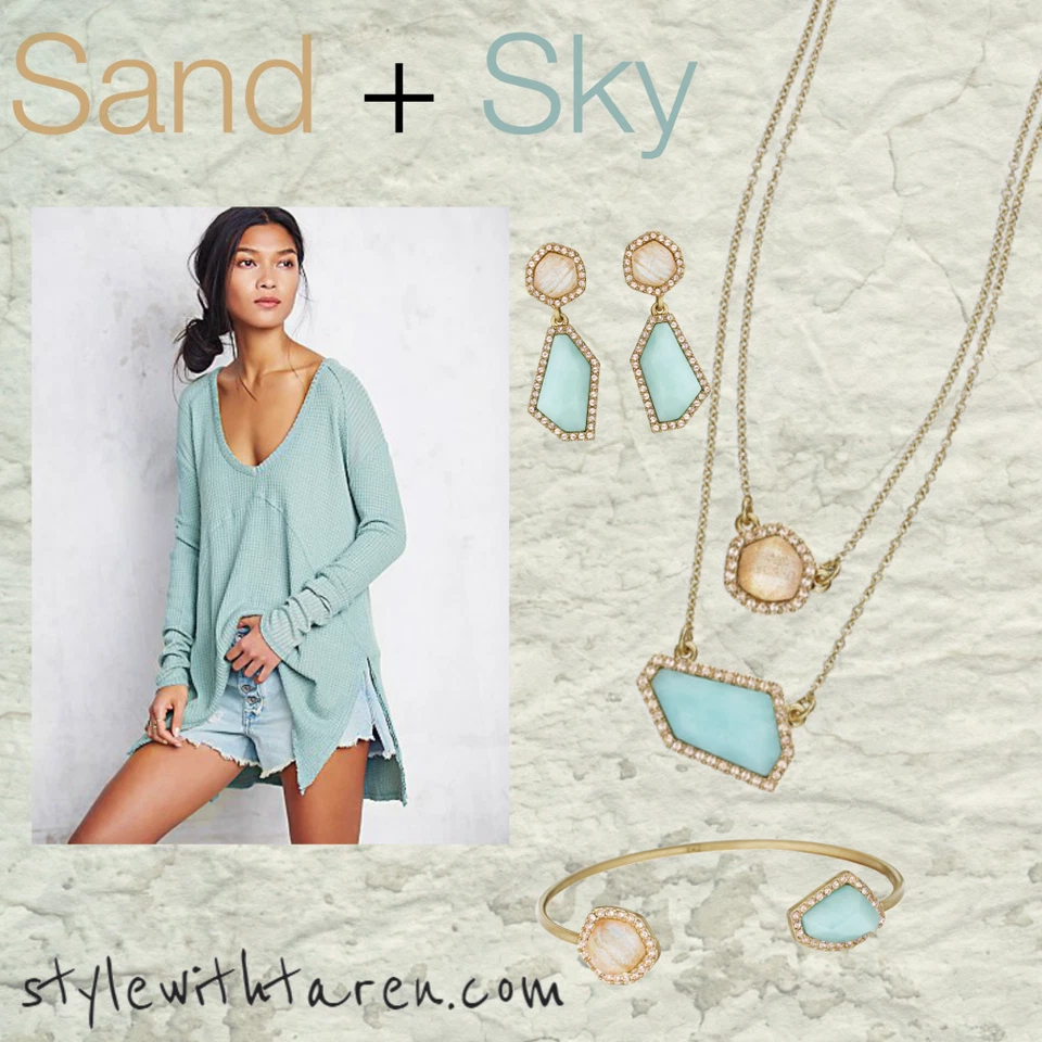 Collar Colgante Chloe and Isabel Arena + Cielo Convertible N297 - NUEVO -  Foto 4 de 4