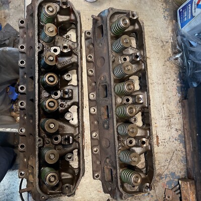 1973 OEM Original Big Block Mopar 213 HD Cylinder Heads Chrysler