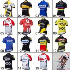 Radtrikot Herren Sommer Kurzarm Fahrradtrikot Kleidung Quick Dry Atmungsaktiv