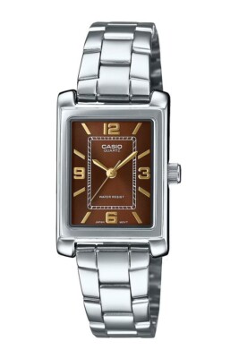 Casio LTP-1234DD-5A Classic Bronze Brown Analog Quartz Ladies Casual Watch